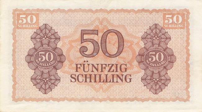 50 Schilling p109 Alliierte Militärbehörde
